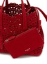  - ALAÏA - Mina 20 Nubuck Leather Bag