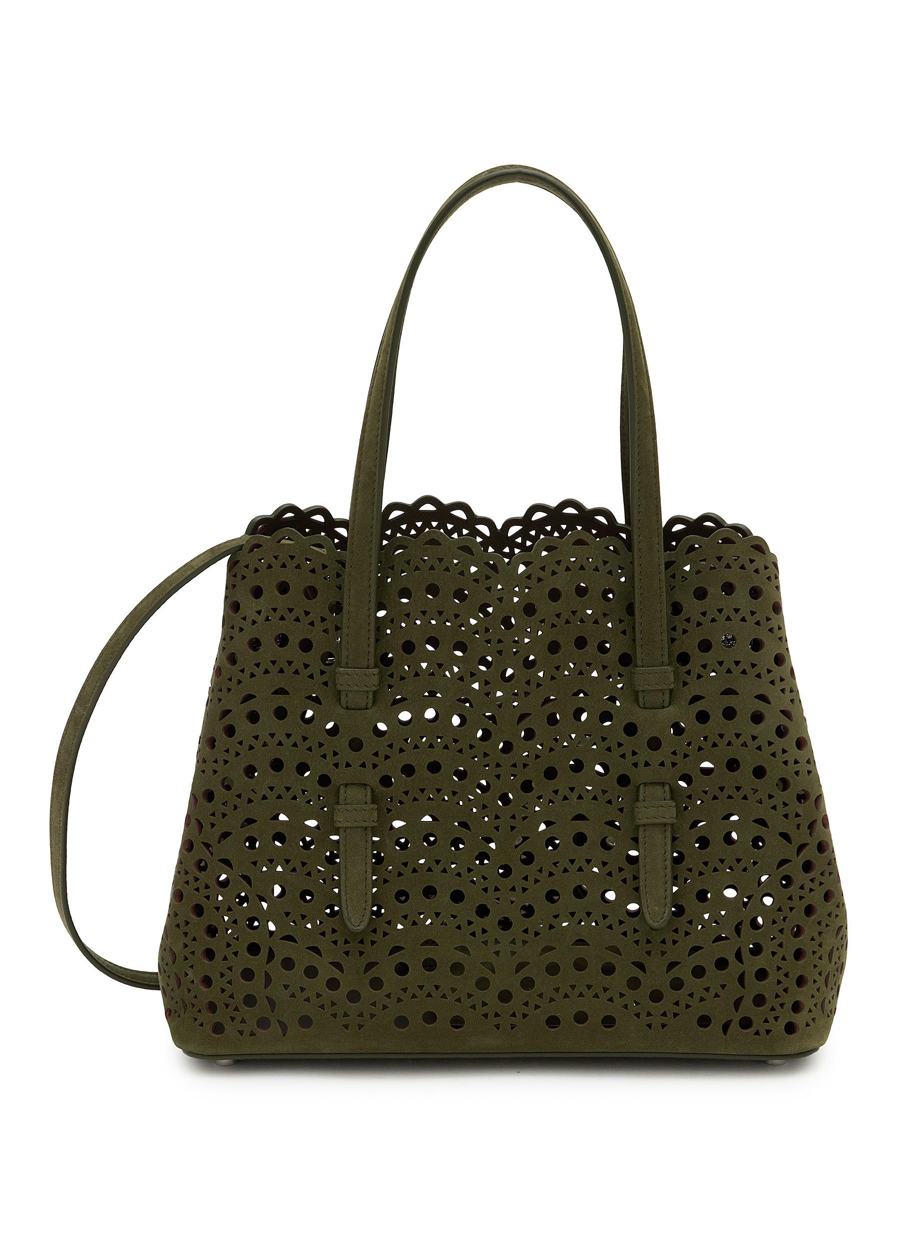ALAÏA | Mina 20 Nubuck Leather Bag | Women | Lane Crawford