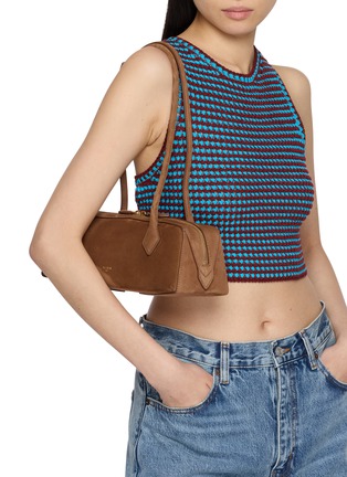ALAÏA | Medium Le Teckel Leather Shoulder Bag