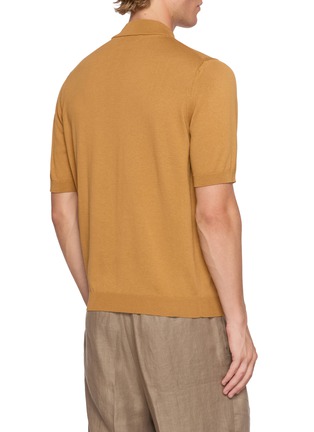 Back View - Click To Enlarge - TOMORROWLAND - Short Sleeve Mock Neck Knit Top