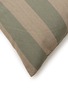 Detail View - Click To Enlarge - GARDEN GLORY - Big Striped Outdoor Pillow — Eucalyptus and Beige