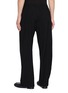 Back View - Click To Enlarge - THE ROW - Pascale Drawstring Waistband Wool Twill Pants
