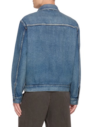Back View - Click To Enlarge - THE ROW - Mendo Paneled Cotton Denim Jacket