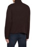 Back View - Click To Enlarge - THE ROW - Quarter Zip Knit Sweater