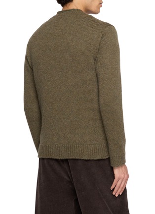 Back View - Click To Enlarge - THE ROW - Manor V-Neck Chunky Cardigan