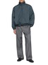Figure View - Click To Enlarge - THE ROW - Tavel Double Pleated Wool Pants