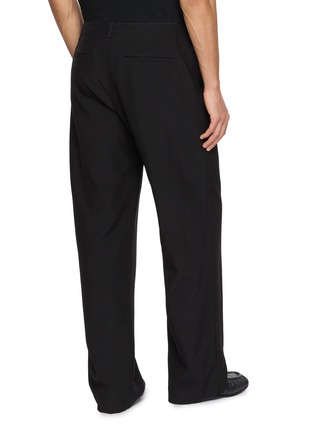 Back View - Click To Enlarge - THE ROW - Ramil Flat Front Wool Pants