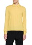 THE ROW Reyes Seamless Cashmere Silk Knit Polo Sweater