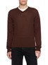 THE ROW V-neckline Knit Sweater