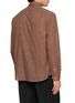Back View - Click To Enlarge - THE ROW - Pompeo Chequered Cotton Shirt