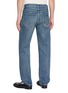 Back View - Click To Enlarge - THE ROW - Moe Straight Leg Cotton Denim Jeans