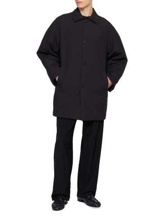 Figure View - Click To Enlarge - THE ROW - Verna Kimono Sleeve Cotton Poplin Coat