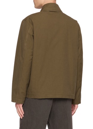 Back View - Click To Enlarge - THE ROW - Rafi Mackintosh Cotton Jacket