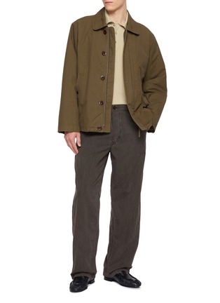Figure View - Click To Enlarge - THE ROW - Rafi Mackintosh Cotton Jacket