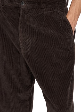 - THE ROW - Tuxo Double Pleated Cotton Corduroy Pants