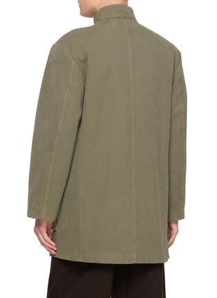 Back View - Click To Enlarge - THE ROW - Santi Military Canvas Coat