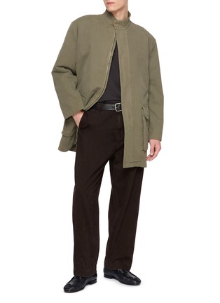 Figure View - Click To Enlarge - THE ROW - Santi Military Canvas Coat