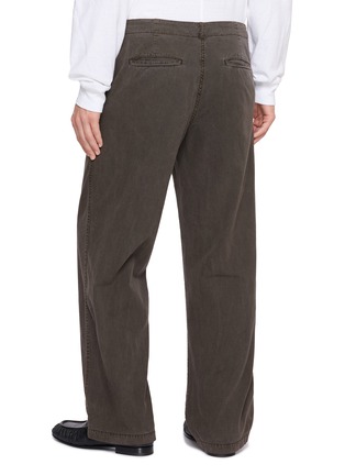 Back View - Click To Enlarge - THE ROW - Ramil Mud-Dyed Straight Leg Pants