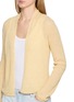  - GUEST IN RESIDENCE - Rib Stealth Shawl Collar Cardigan