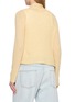 Back View - Click To Enlarge - GUEST IN RESIDENCE - Rib Stealth Shawl Collar Cardigan