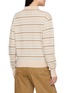 Back View - Click To Enlarge - GUEST IN RESIDENCE - Collegiate Striped Cashmere Polo