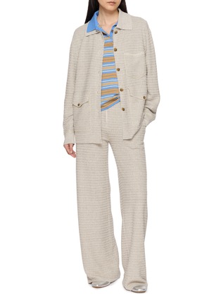 Figure View - Click To Enlarge - GUEST IN RESIDENCE - Waffle Knit Jacket