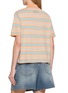 Back View - Click To Enlarge - GUEST IN RESIDENCE - Short Sleeve Stripe Rugby Knit Polo Shirt