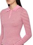  - GUEST IN RESIDENCE - Smocked Long Sleeve Shrunken Polo