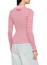 Back View - Click To Enlarge - GUEST IN RESIDENCE - Smocked Long Sleeve Shrunken Polo