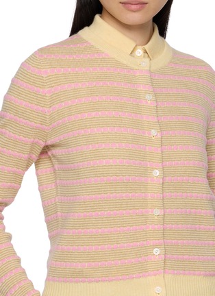  - GUEST IN RESIDENCE - Jane Pebble Striped Knit Cardigan