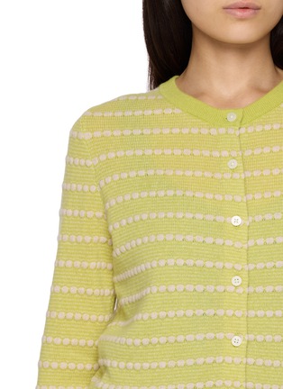  - GUEST IN RESIDENCE - Pebble Stripe Cashmere Knit Cardigan
