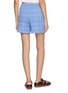 Back View - Click To Enlarge - GUEST IN RESIDENCE - Plaid Knit Shorts