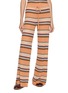 GUEST IN RESIDENCE Palazzo Striped Knit Pants