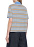 Back View - Click To Enlarge - GUEST IN RESIDENCE - Short Sleeve Stripe Rugby Knit Polo Shirt