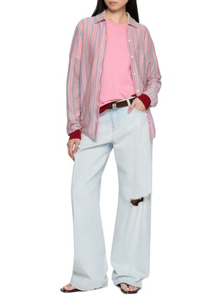 Figure View - Click To Enlarge - GUEST IN RESIDENCE - Showtime Striped Shirt