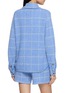 Back View - Click To Enlarge - GUEST IN RESIDENCE - Dylan Plaid Knit Shirt