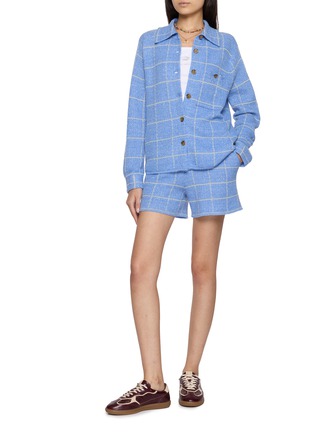 Figure View - Click To Enlarge - GUEST IN RESIDENCE - Dylan Plaid Knit Shirt