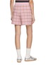 Back View - Click To Enlarge - GUEST IN RESIDENCE - Plaid Knit Shorts