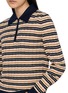  - GUEST IN RESIDENCE - Track Striped Knit Polo