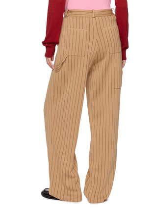 Back View - Click To Enlarge - GUEST IN RESIDENCE - Pinstripe Carpenter Pants