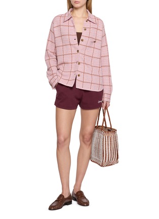 Figure View - Click To Enlarge - GUEST IN RESIDENCE - Dylan Plaid Knit Shirt