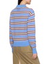Back View - Click To Enlarge - GUEST IN RESIDENCE - Collegiate Striped Cashmere Polo