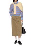 Figure View - Click To Enlarge - GUEST IN RESIDENCE - Collegiate Striped Cashmere Polo