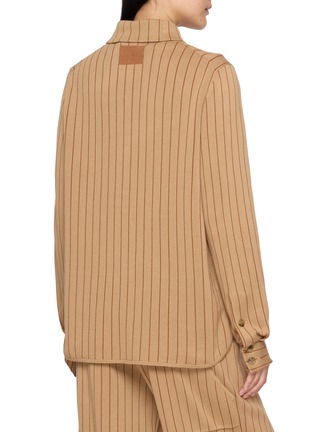 Back View - Click To Enlarge - GUEST IN RESIDENCE - Pinstripe Work Shirt