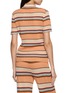 Back View - Click To Enlarge - GUEST IN RESIDENCE - Palazzo Striped Knit Top