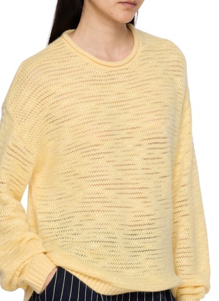  - GUEST IN RESIDENCE - Open Striped Crew Sweater
