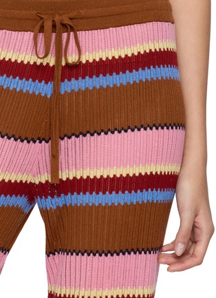  - GUEST IN RESIDENCE - Palazzo Striped Knit Pants