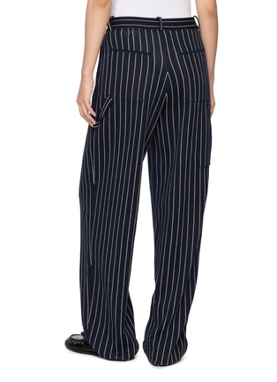Back View - Click To Enlarge - GUEST IN RESIDENCE - Pinstripe Carpenter Pants