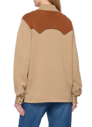 Back View - Click To Enlarge - GUEST IN RESIDENCE - Western Button Up Shirt