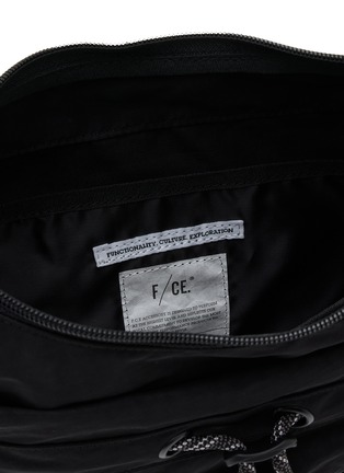 Detail View - Click To Enlarge - F/CE. - 2-Way Textured Twill Shoulder Tote Bag